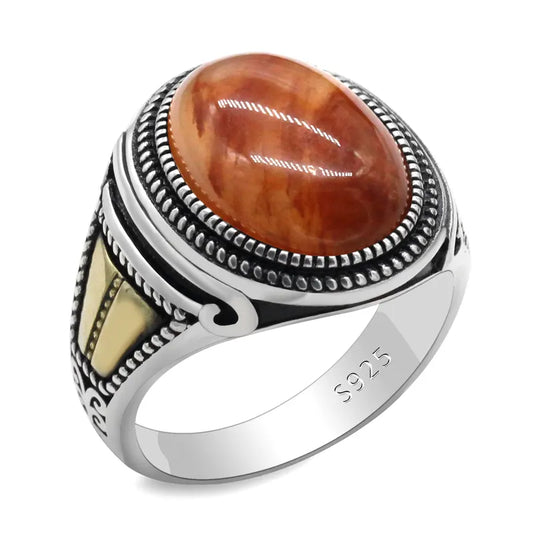 Kvarts Ring i 925 Sterling Silver